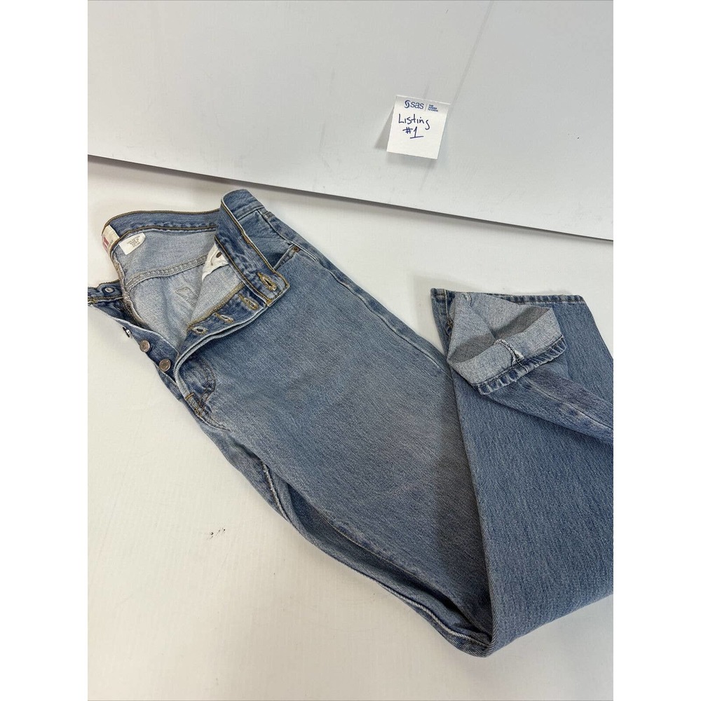 Vintage Levis 501 Jeans Mens 36x32 Straight Leg Denim 90s Jeans (#1) Button Fly